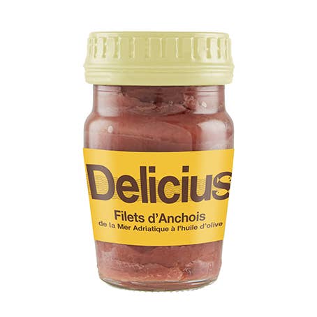Gamma ORIGINI - Filetti di Acciughe del mare Adriatico all'olio d'oliva per la vendita all'ingrosso da parte di Conserves Parallèles