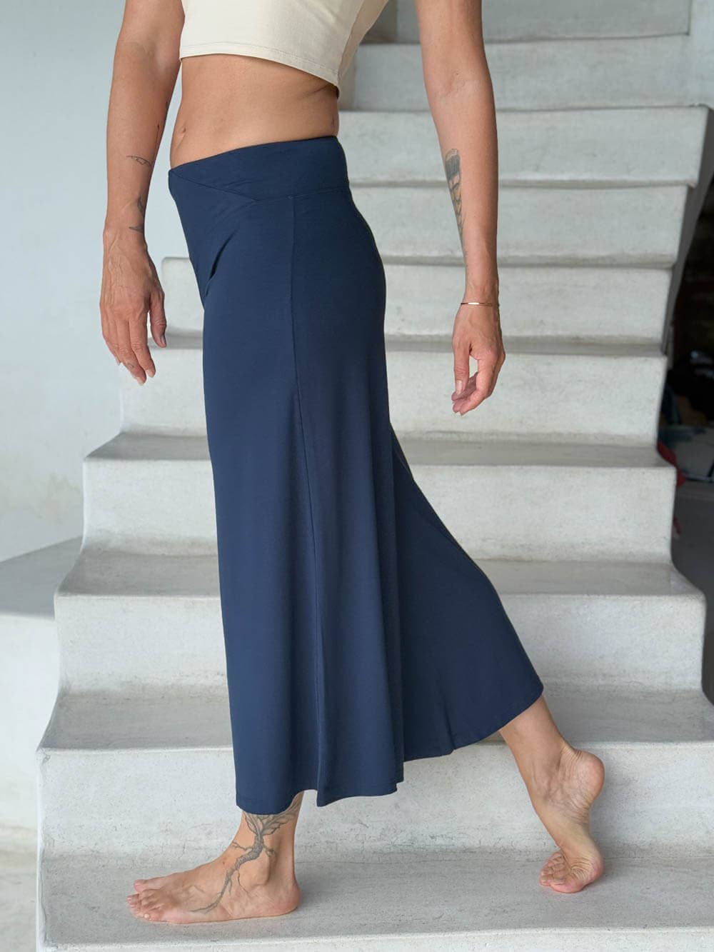 CARAUCCI - Wholesale Pants - Women's - Cropped Flare Pants10