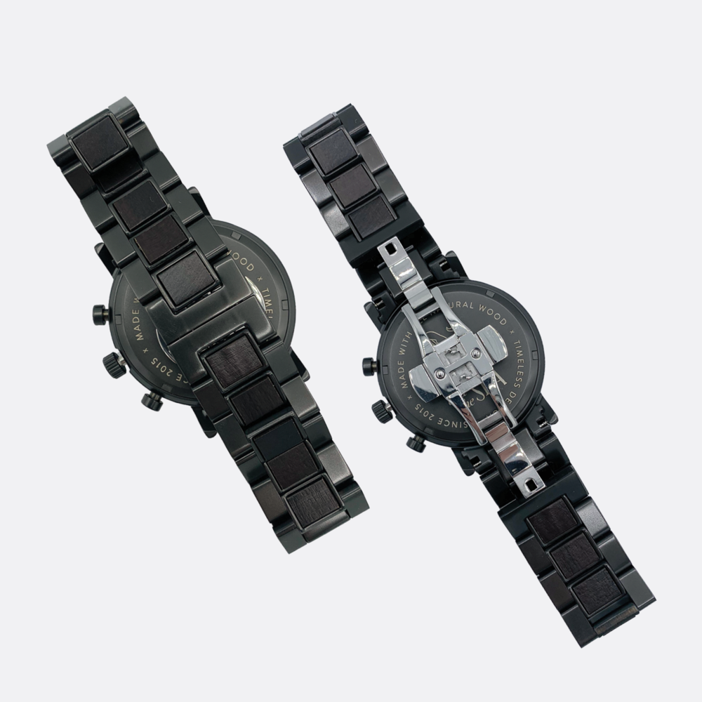 Oliver and the Sea - Wholesale Wrist Watch - Men's - Wood Watch w/Genuine Wood - the "Marlin"6