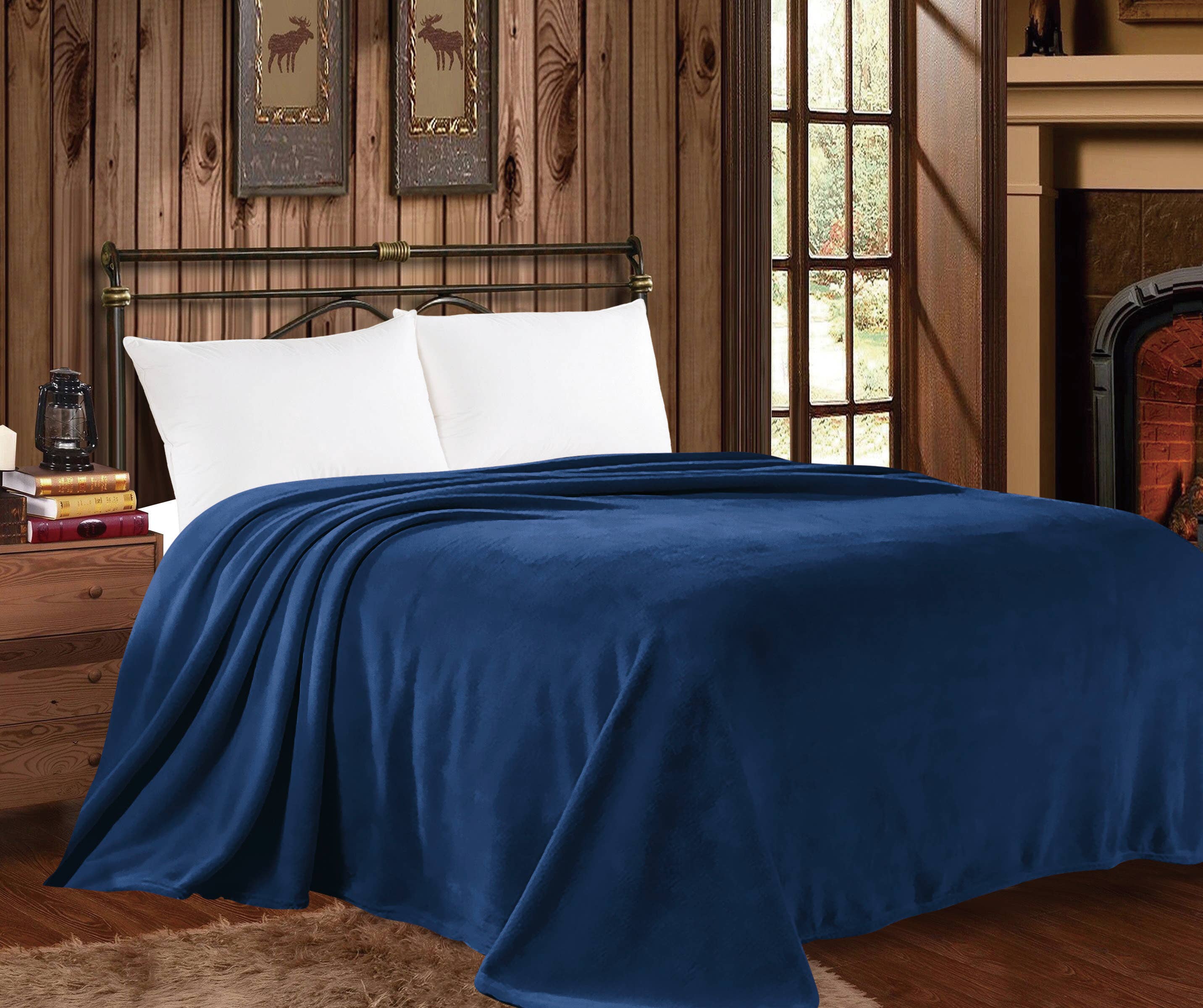 Western Linens - Vendita all'ingrosso Plaid - Coperta King Size Mia - Collezione Solid4