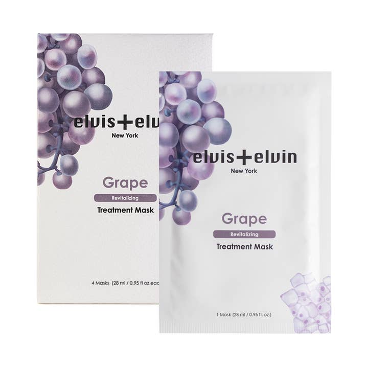 elvis+elvin Grape Revitalizing Treatment Mask 3.0 for wholesale by elvis+elvin