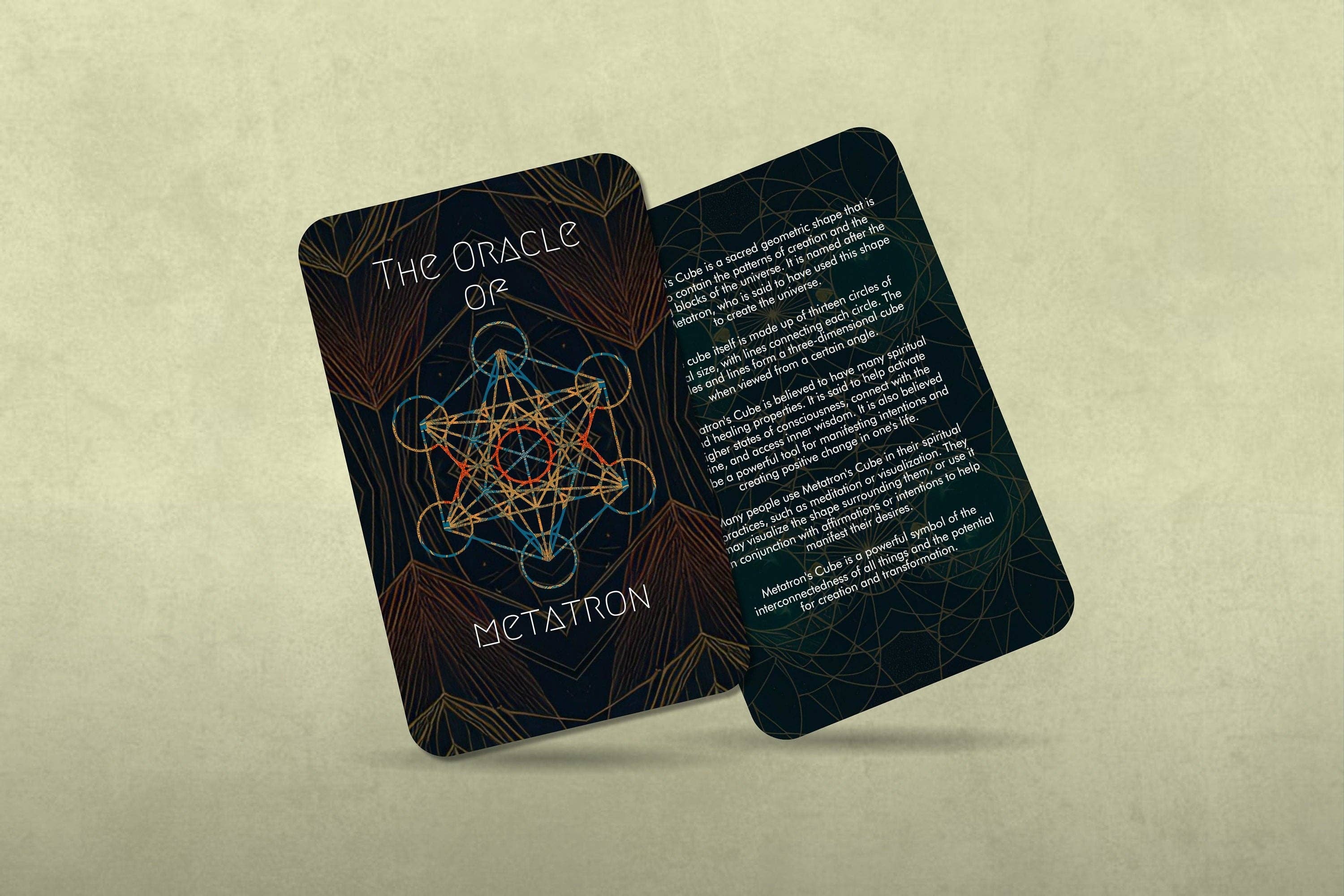 Ibiza Tarot USA - Wholesale Tarot Cards - The Oracle of Metatron - Sacred Geometry10
