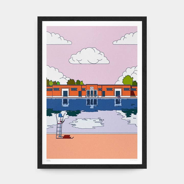 Lido I Art Print by Ana Popescu for wholesale by Evermade