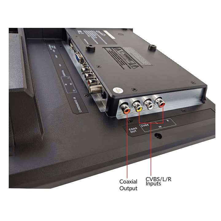 JupiterGear Home - Wholesale Decorative Tabletop Object - Supersonic 24" 12 Volt AC/DC LED HDTV with DVD Player