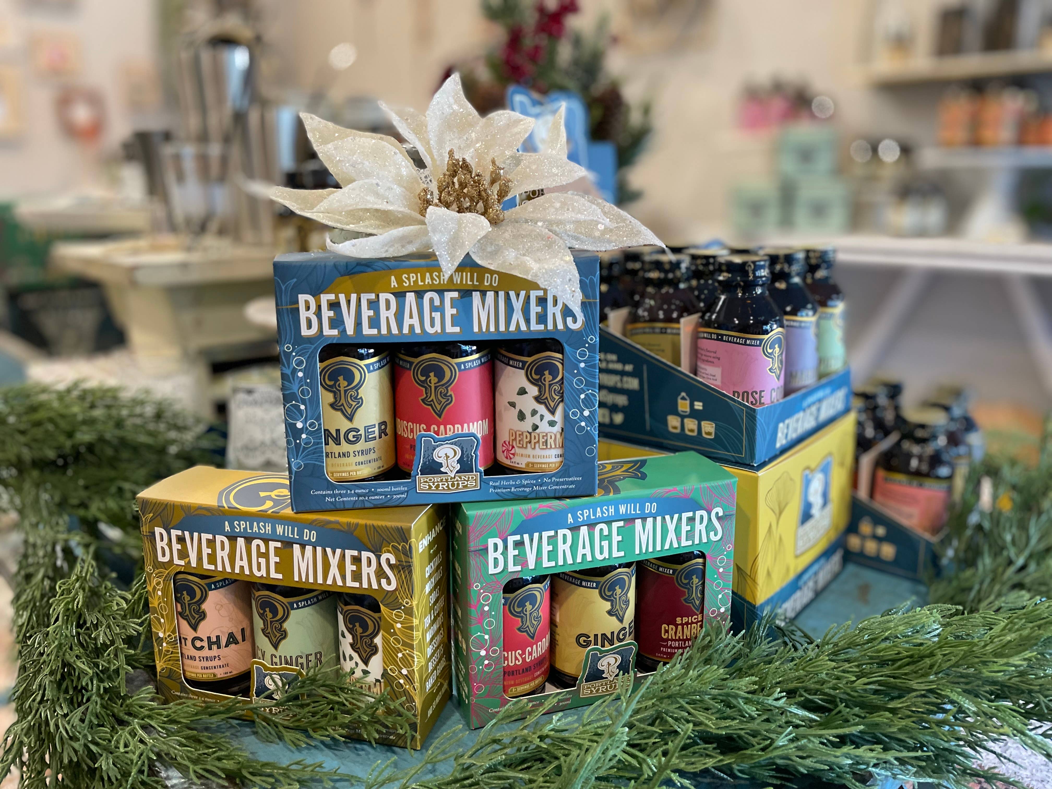 Portland Syrups – Mistura de coquetel/xarope por atacado – Conjunto de Presente - Misturadores para Bebidas Gold Standard Cocktail e Mocktail1