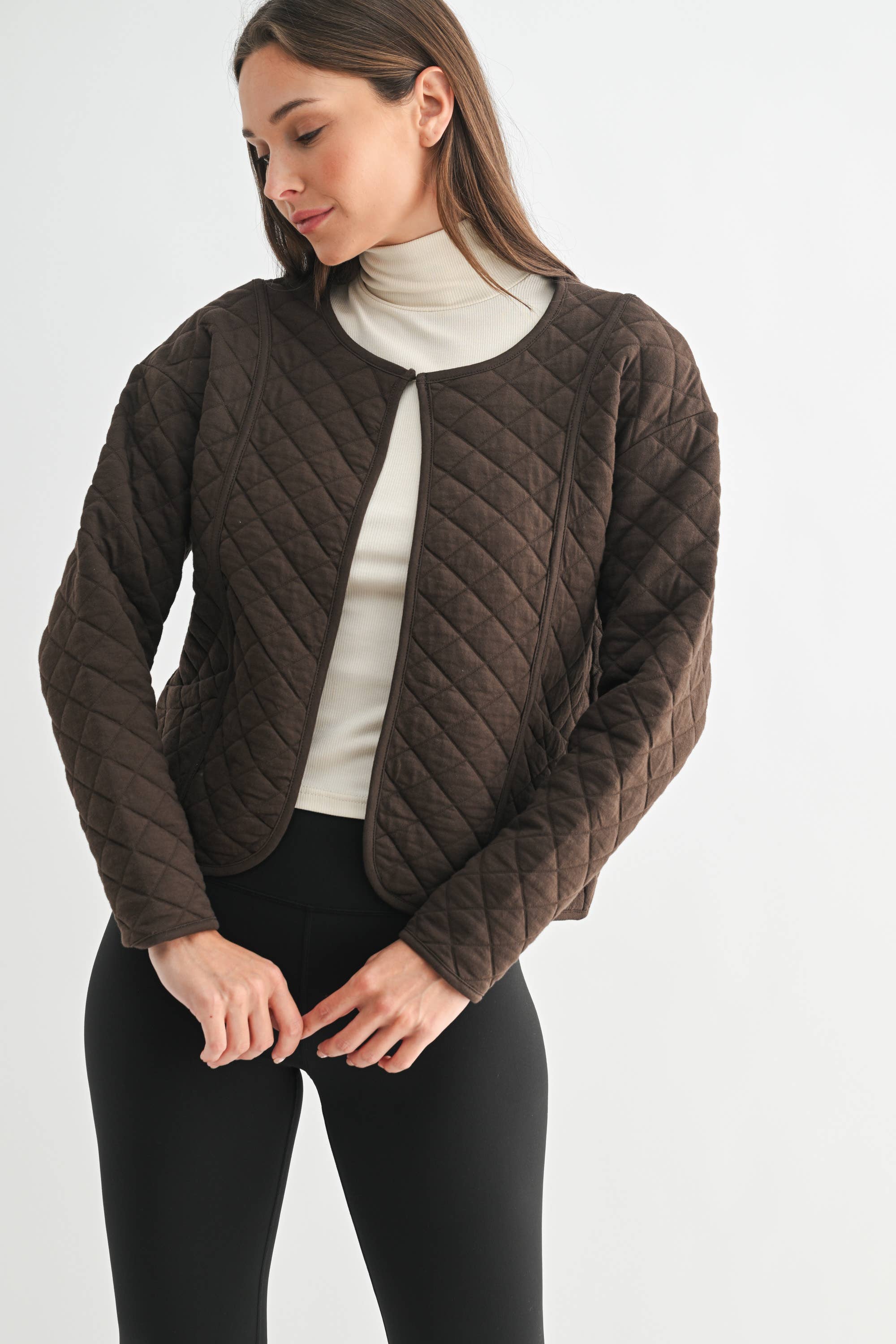 Mono B - Wholesale Jacket - Women's - Vista Quilted Jacket10