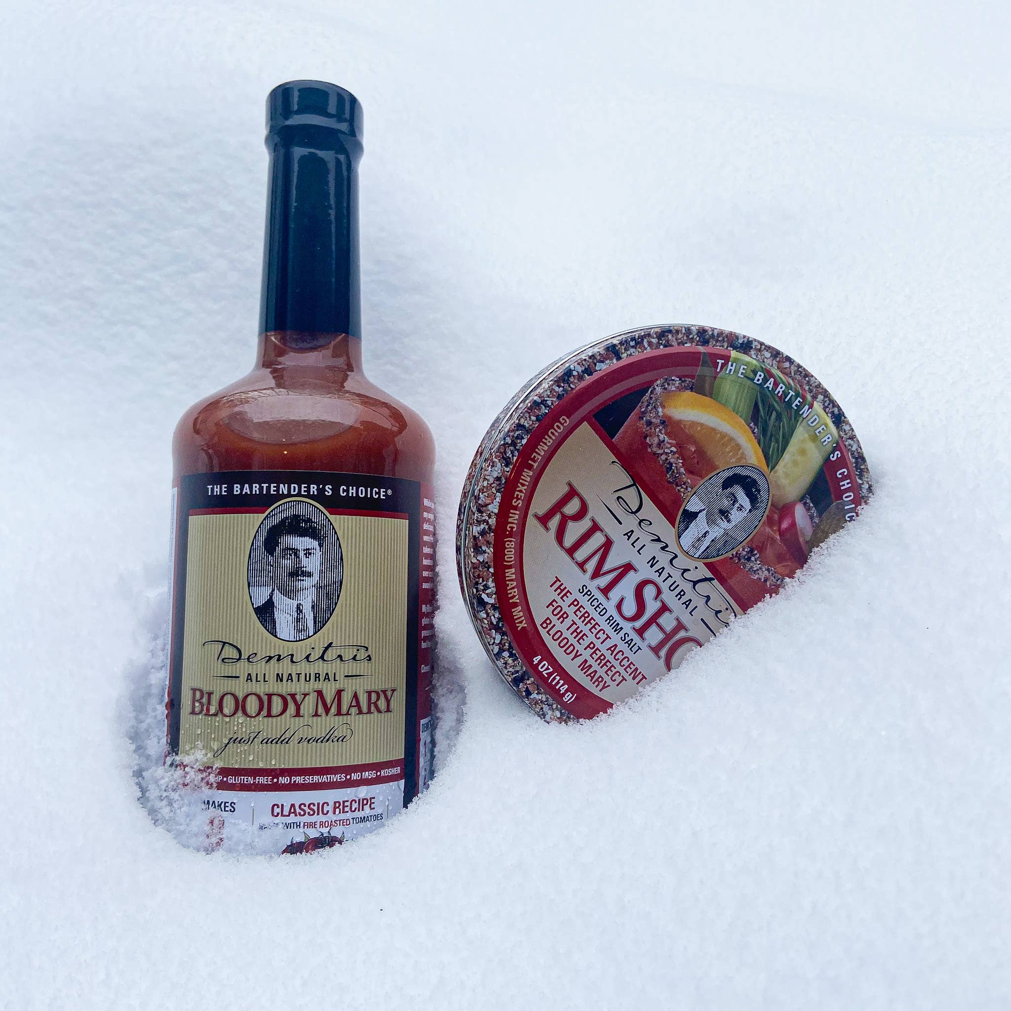 Demitri's Gourmet Mixes - Wholesale Cocktail Mix/Syrup - Demitri's Ready-To-Pour Bloody Mary Mix (Case of 12)1