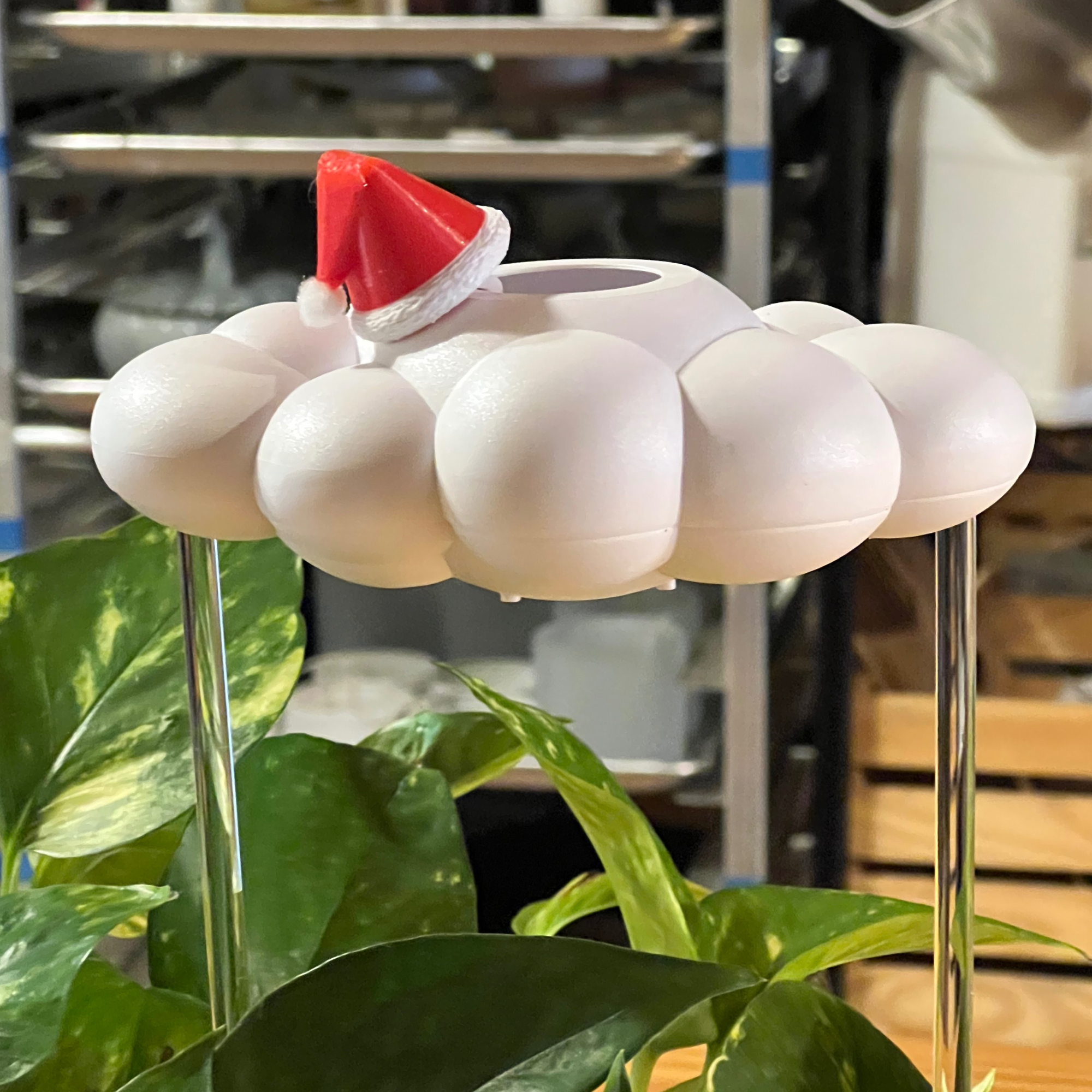 The Cloud Makers - Wholesale Plant Pot - Santa Hat Charm7