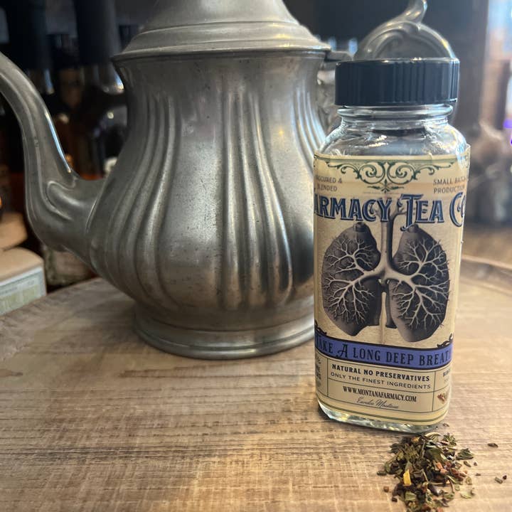 Montana Farmacy - Wholesale Health/Detox Tea - Take a long deep breath respiratory support Herbal Tea