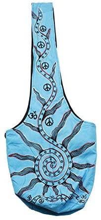 Mandala Crafts - Vente Sac à bandoulière – femme - Sac à bandoulière Indie Hippie Bohemian Sun9
