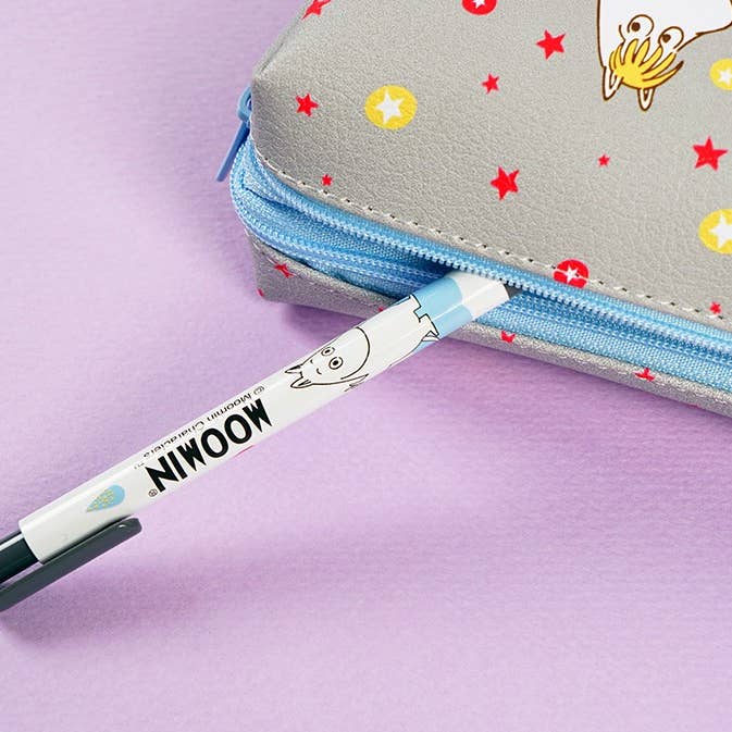 K_Wonderland - Wholesale Pen - Moomin Slim Black Ball point Pen Pencil 30pcs Pack