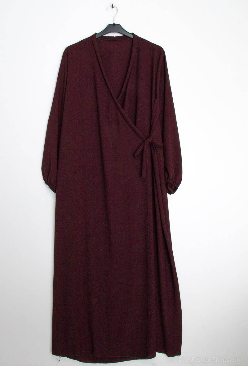 IDEAL OUTFIT - Vente Robe – femme - Robe abaya porte feuille ref:2372jazz31