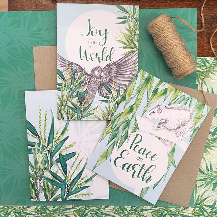 Fabriculture - Wholesale Christmas card - Australian Christmas Card - Mahogany Glider4