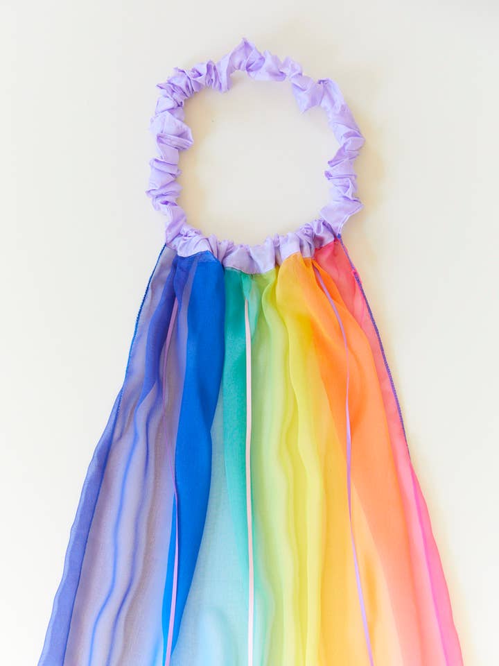 Sarah’s Silks - Wholesale Costume - Kids - Silk Georgette Rainbow Veil