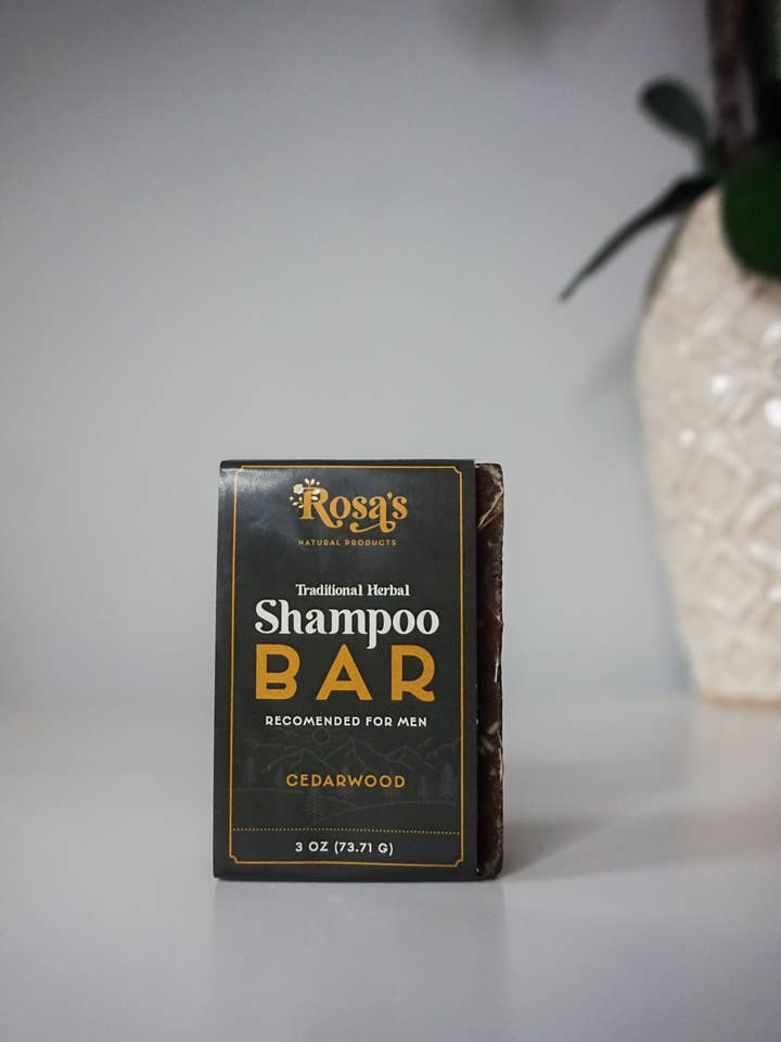 Cedarwood Shampoo Bar for wholesale by Rosas Natural Products