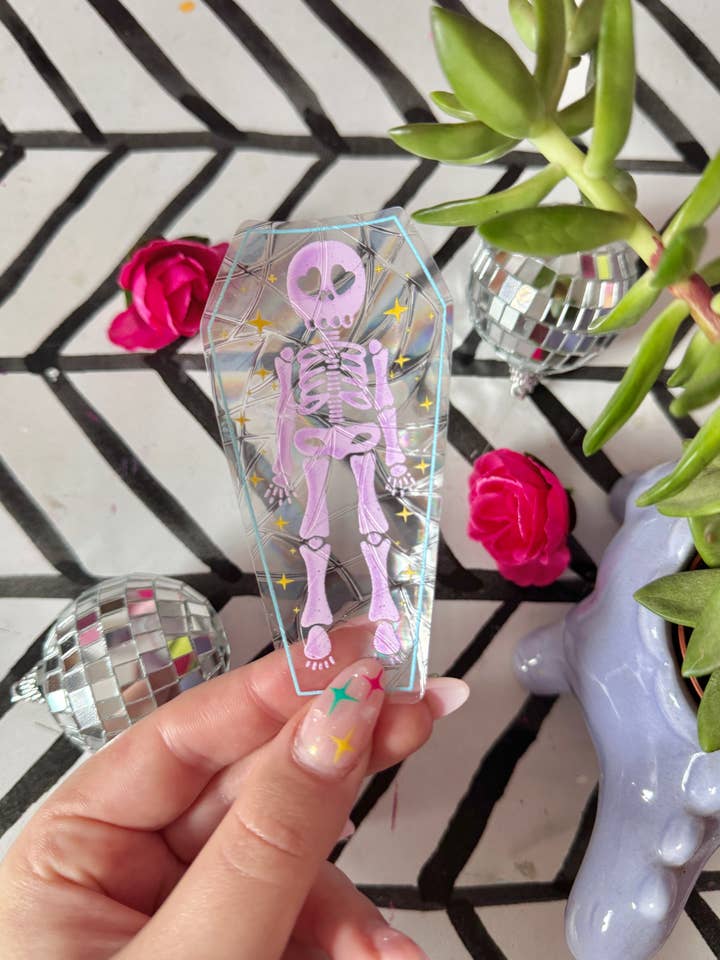 Skeleton Suncatcher for wholesale by Crafted in chaos