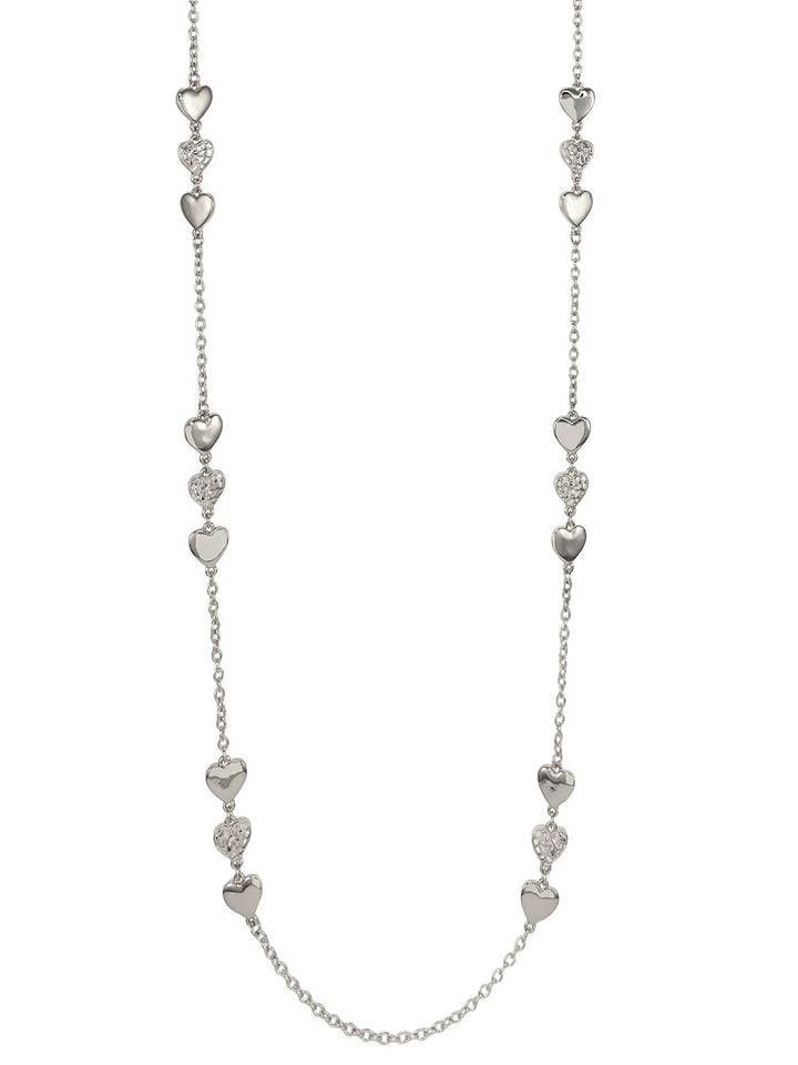 Dauplaise Jewelry - 'Marry Me' Triple Heart Necklace for wholesale by caroldauplaisejewelry