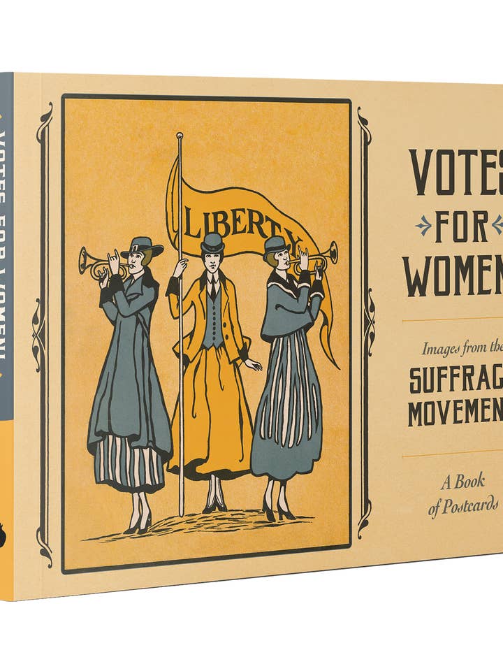 Stimmen für Frauen! Das Postkartenbuch der Suffragettenbewegung für den Großhandel von Pomegranate
