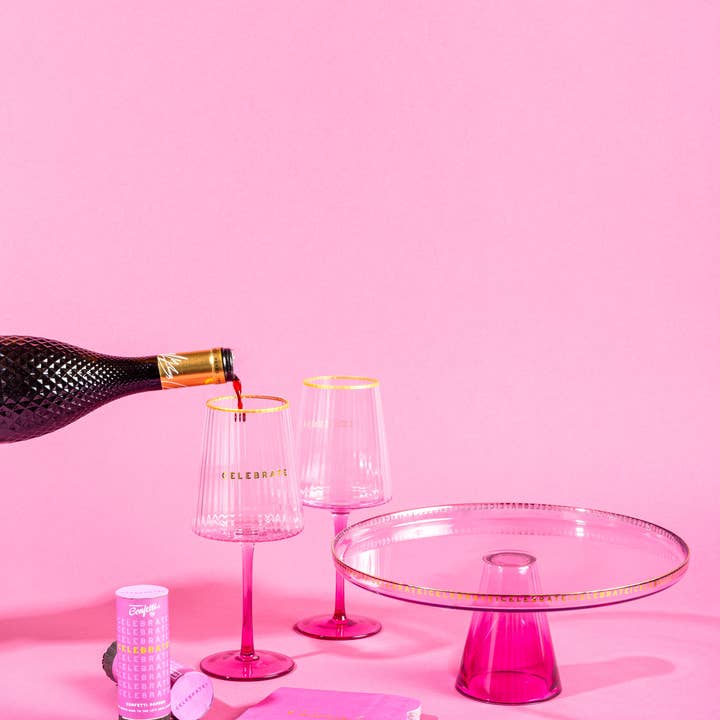 Emergency Confetti - Venta al por mayor Copas de vino - Copa de vino de celebración2