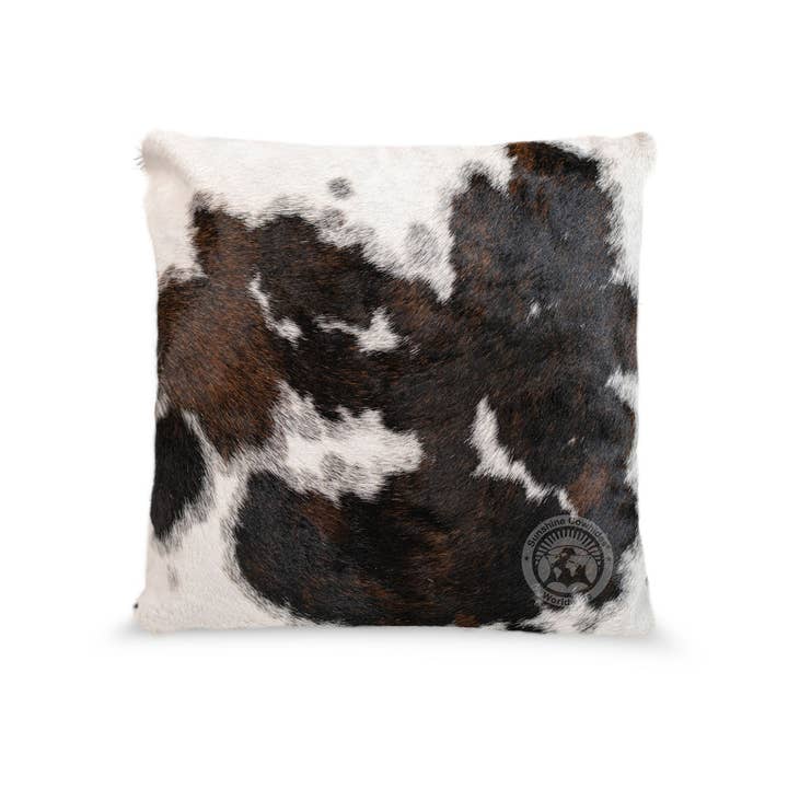 Sunshine Cowhides – Engroshandel Pyntepudebetræk – Tricolor kohud pudebetræk