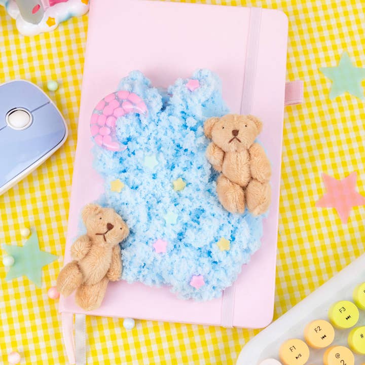 Kawaii Slime Company - Vente Pâte ingénieuse/slime – enfant - Fuwa Fuwa Time Icee Cloud Slime (4 pièces/boîte)