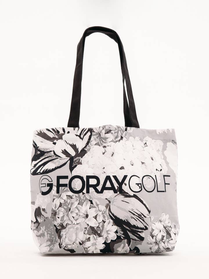 Floral Gift Canvas Tote Bag for wholesale by Foray Golf