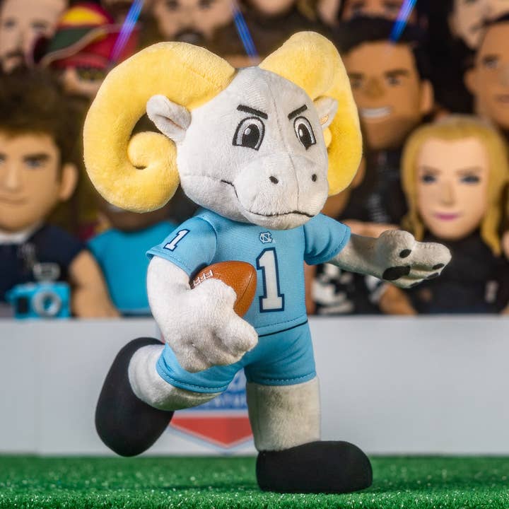 Uncanny Brands - Wholesale Stuffed/Plush Toy - Kids & Baby - Bleacher Creatures North Carolina Tarheels Rameses 10" Mascot Plush Figure1