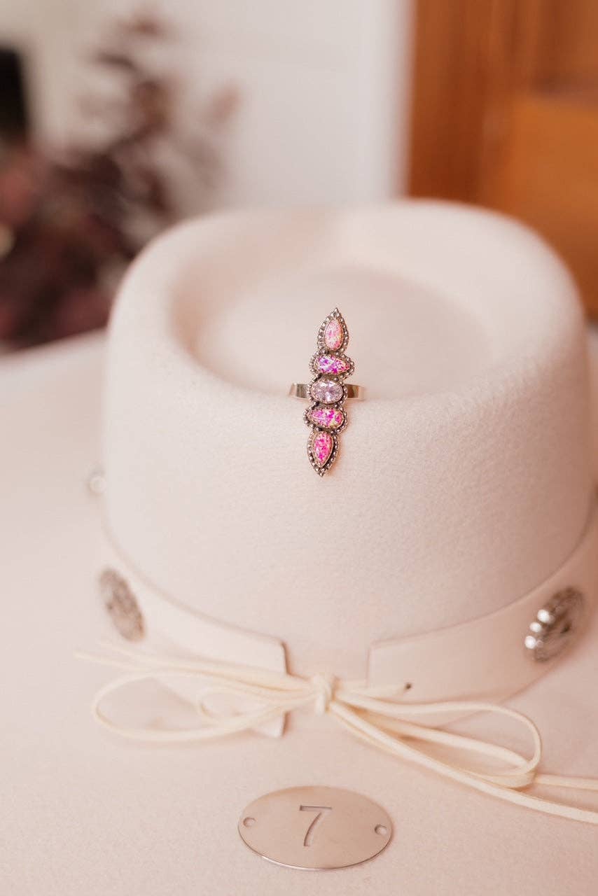 Krush Kandy - Wholesale Cocktail/Statement Ring - Kandy Opal Rings Bno. 46