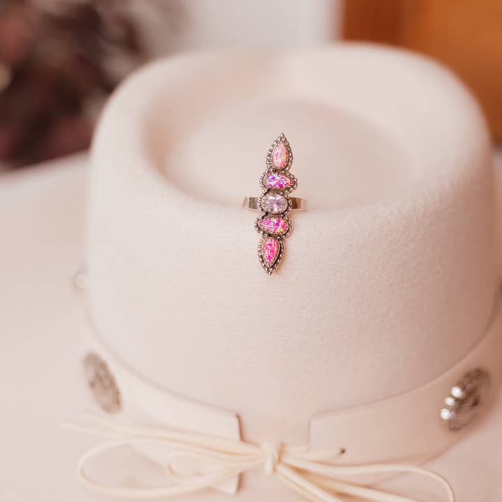 Krush Kandy - Wholesale Cocktail/Statement Ring - Kandy Opal Rings Bno. 46