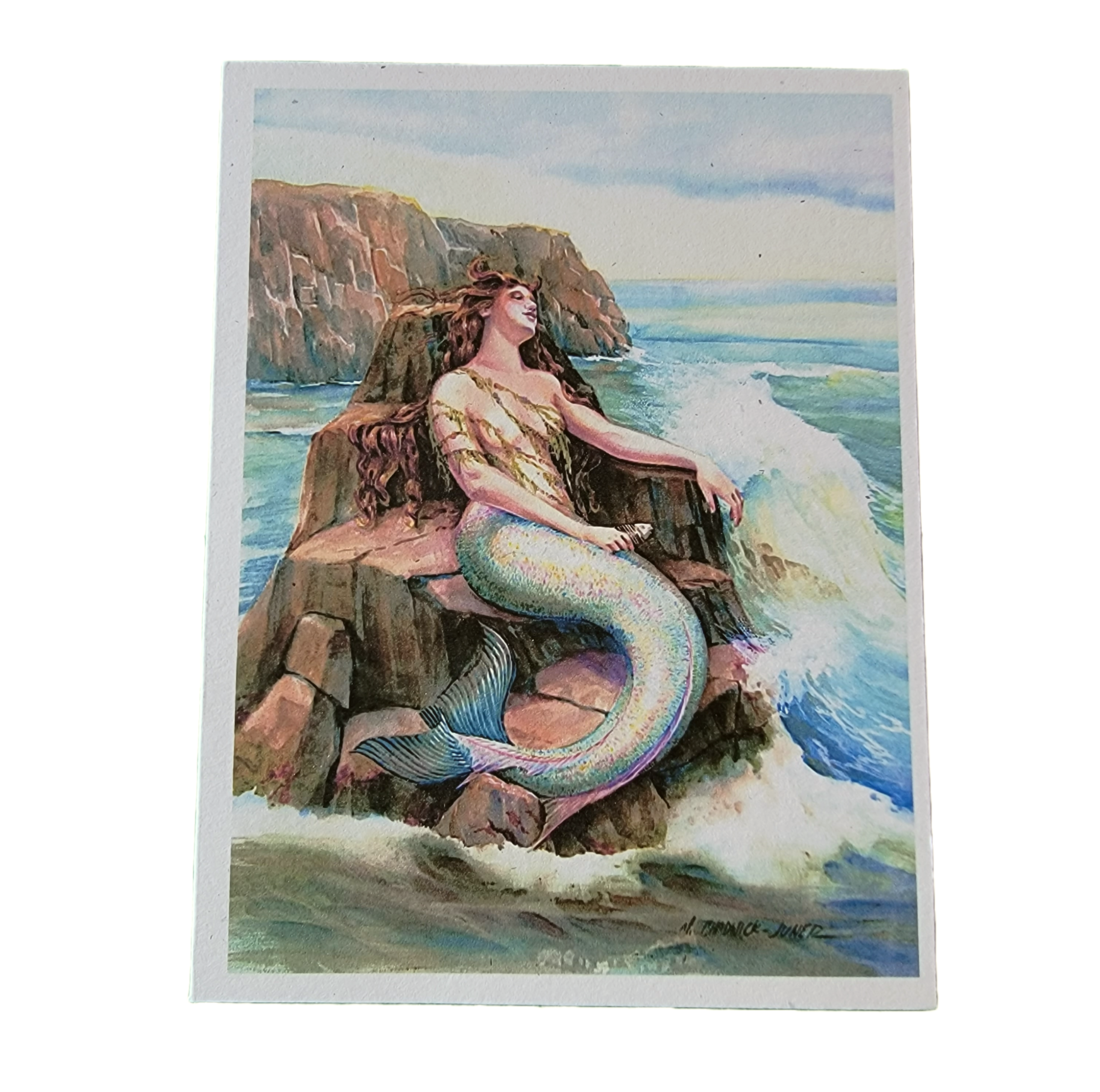 Superior Dry Goods - Wholesale Stationery/Notecard Set - &quot;Mermaids&quot; Recycled Note Cards | Boxed Set | Luxury5
