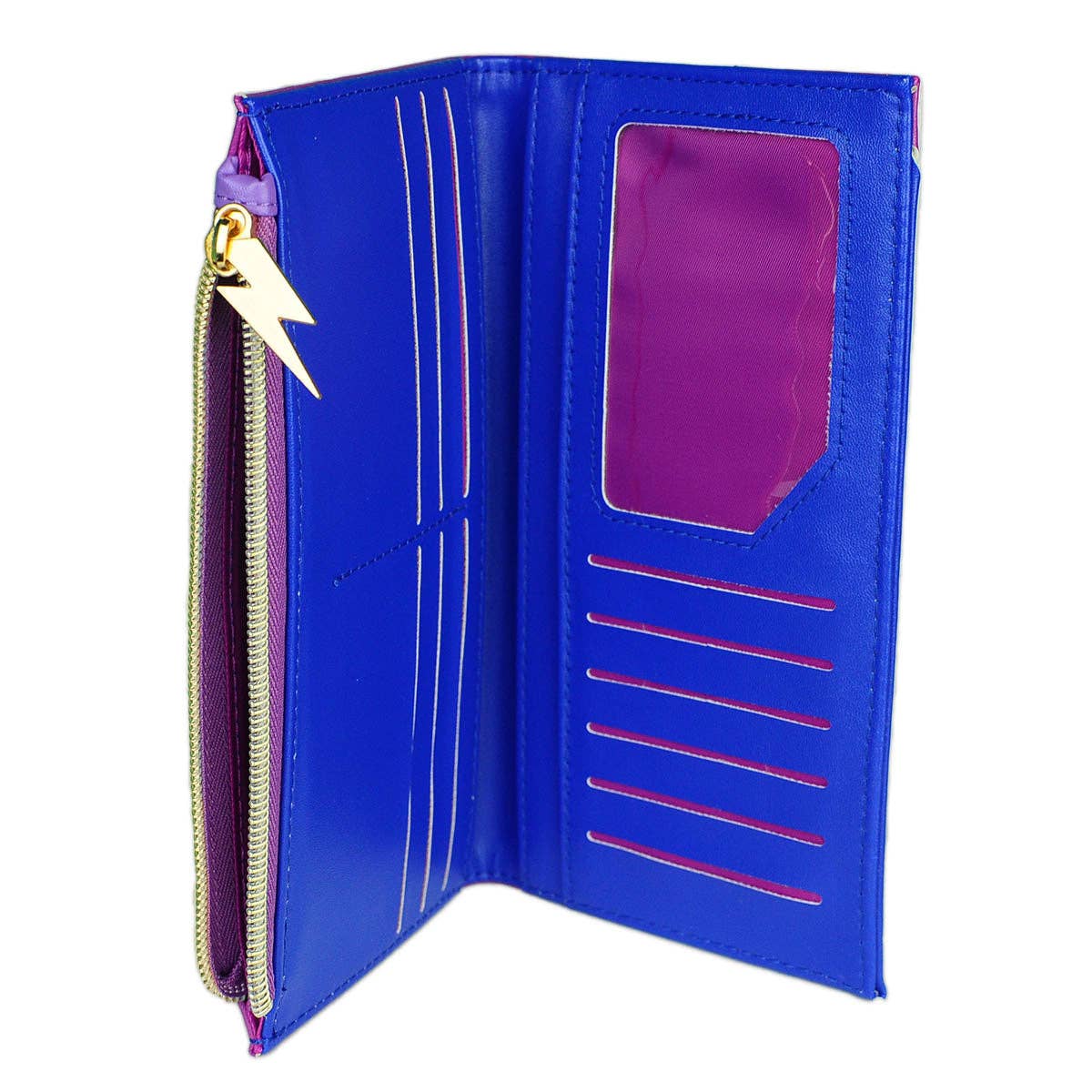 Betsy Dare - Wholesale Wallet - Women's - Lightning Bolt Zip Wallet in Power Ballad3