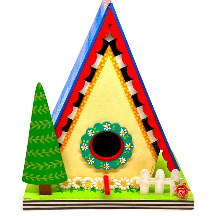 Mary Engelbreit Studios - Wholesale DIY Craft Kit - Chalet Birdhouse Building Kit3