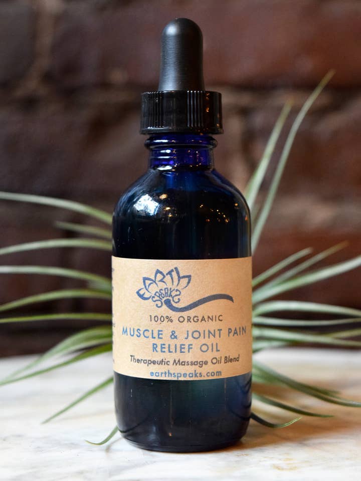 Muscle & Joint Pain Relief Massage Oil for wholesale by Earth Speaks