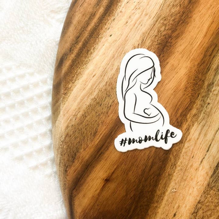 Mom Life - Adesivo per la vendita all'ingrosso da parte di Sagie May Design Co