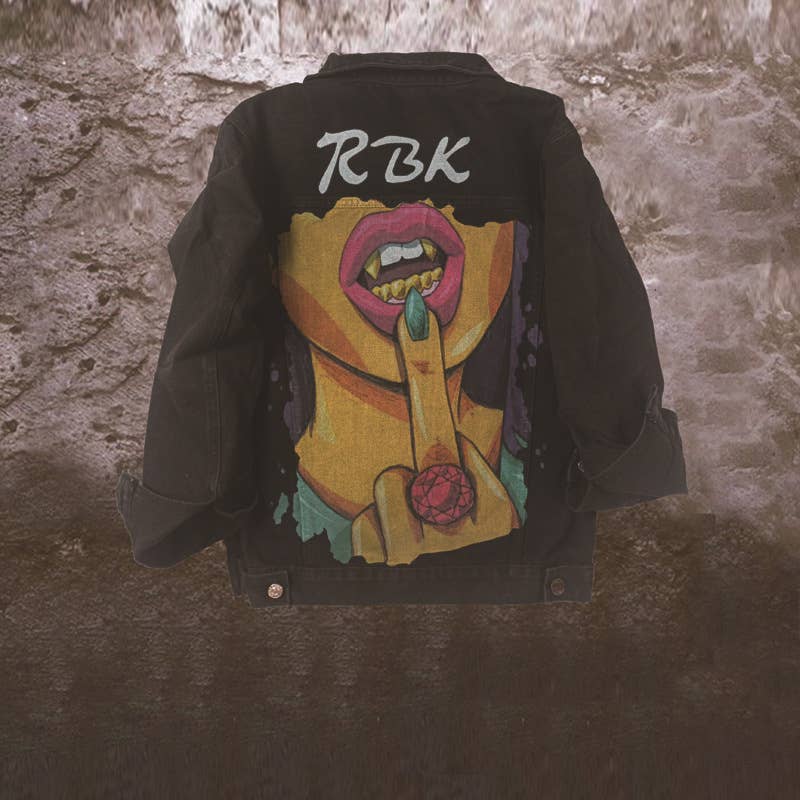 Tourtiwi - Wholesale Denim Jacket - Women's - Printed autumn and winter denim jacket2