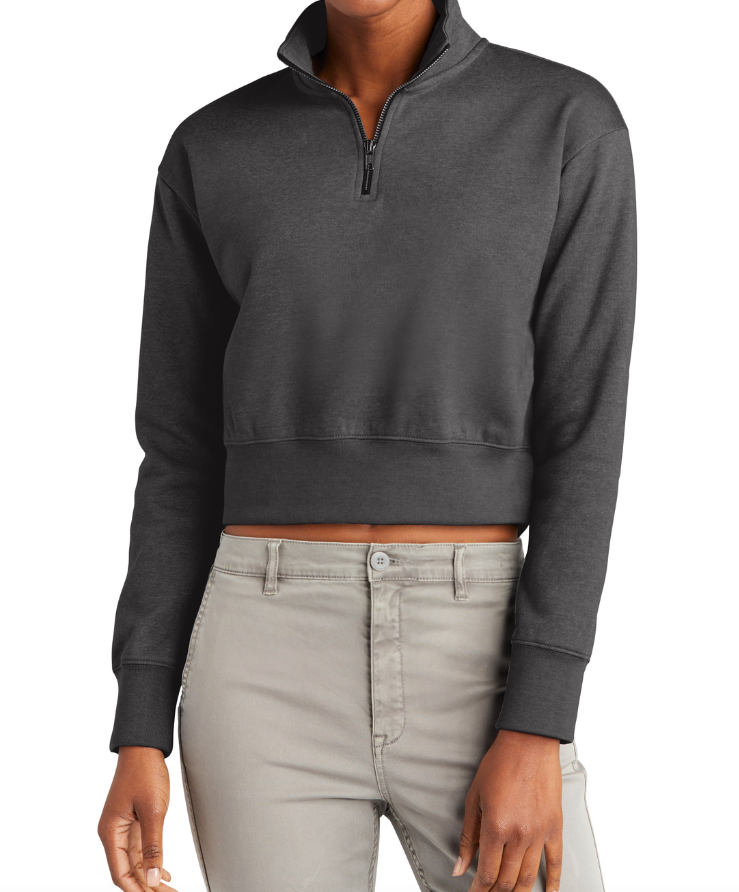 Fashion Within Boutique - Wholesale Sweatshirt - Women's - Custom Embroidery Pocket Name Fleece Quarter Zip2