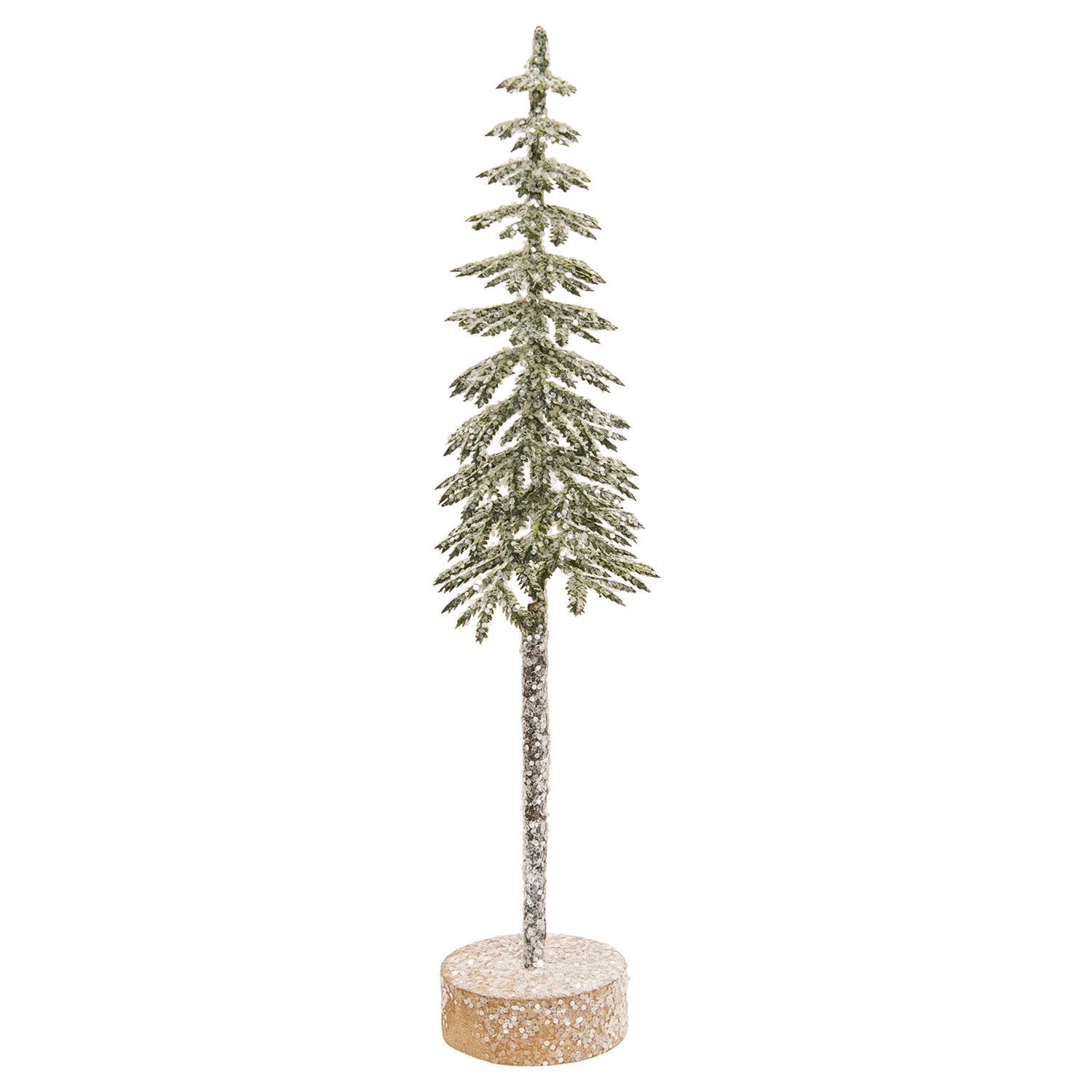 Col House Designs - Wholesale Christmas Decoration - Gleaming Shortleaf Pine Tabletop Tree - 8.5"H0