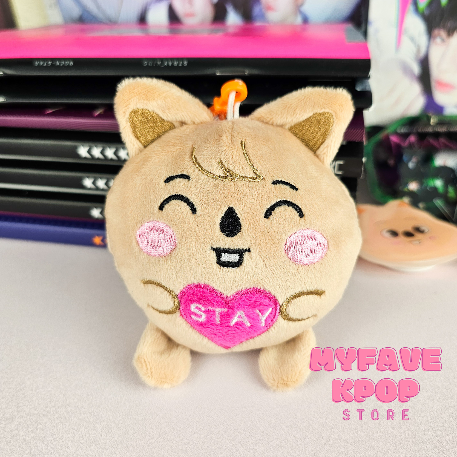 MyFaveKpop Store - Wholesale Phone Grip - Skzoo-ball Love Stay Plushie Keychain Kpop Gift5