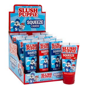 L&F Universal Goods - Wholesale Gummy - Slush Puppie Squeeze Candy 12/2.1OZ
