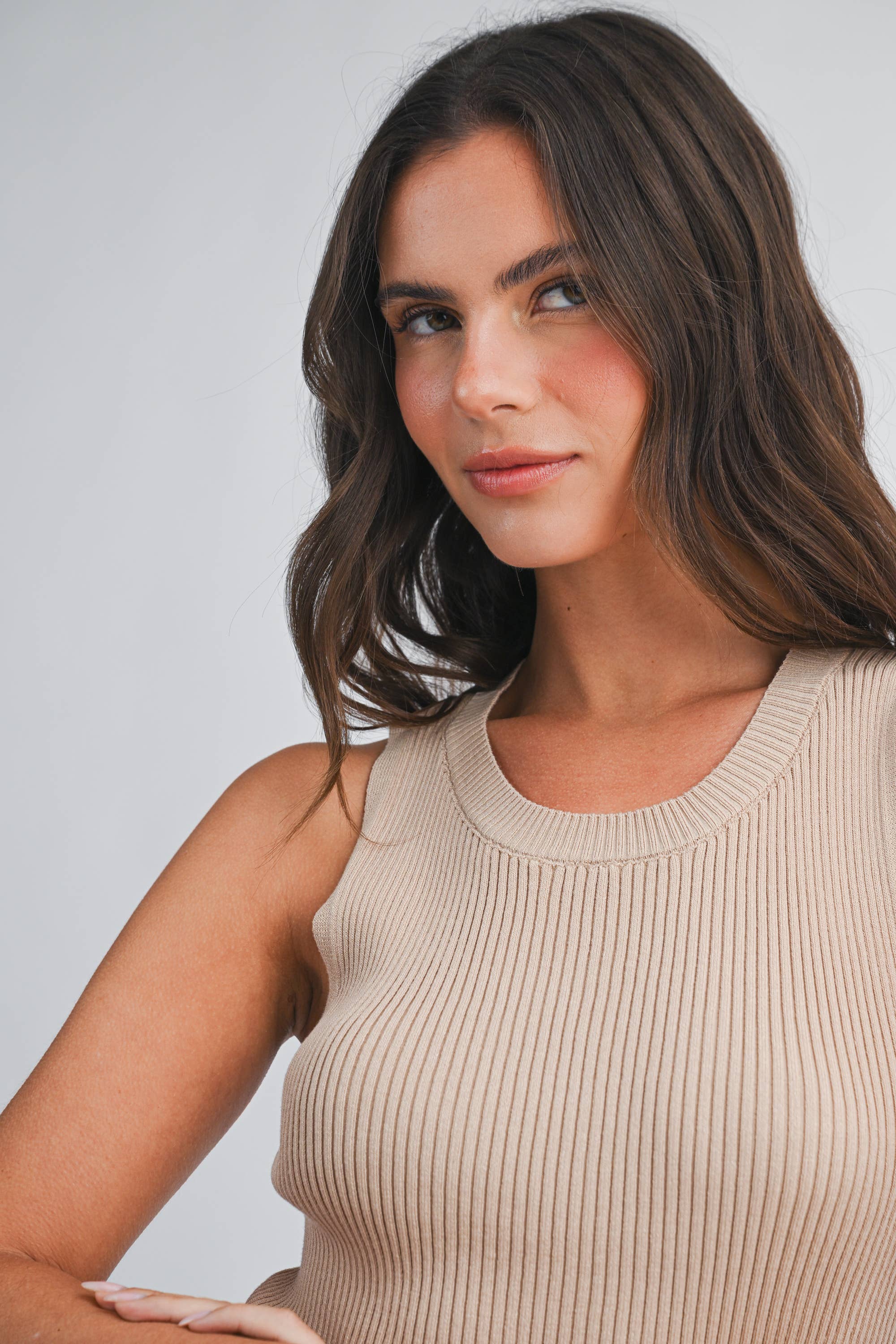 AEMI + CO - Wholesale Tank Top - Women's - 3131DN Jadine Knit Tank 33