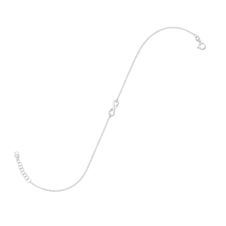 Silver Stars Collection - Wholesale Anklet - Infinity Symbol Anklet