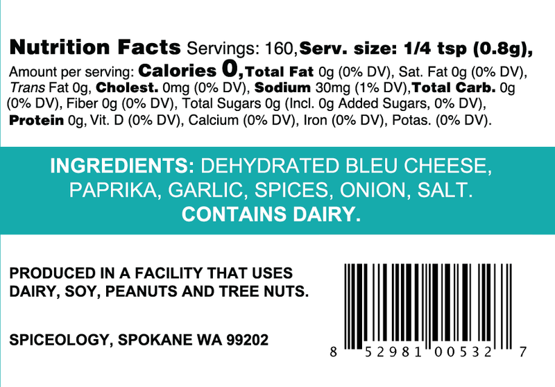Spiceology - Wholesale Rub - Black & Bleu | Cajun Bleu Cheese Rub3