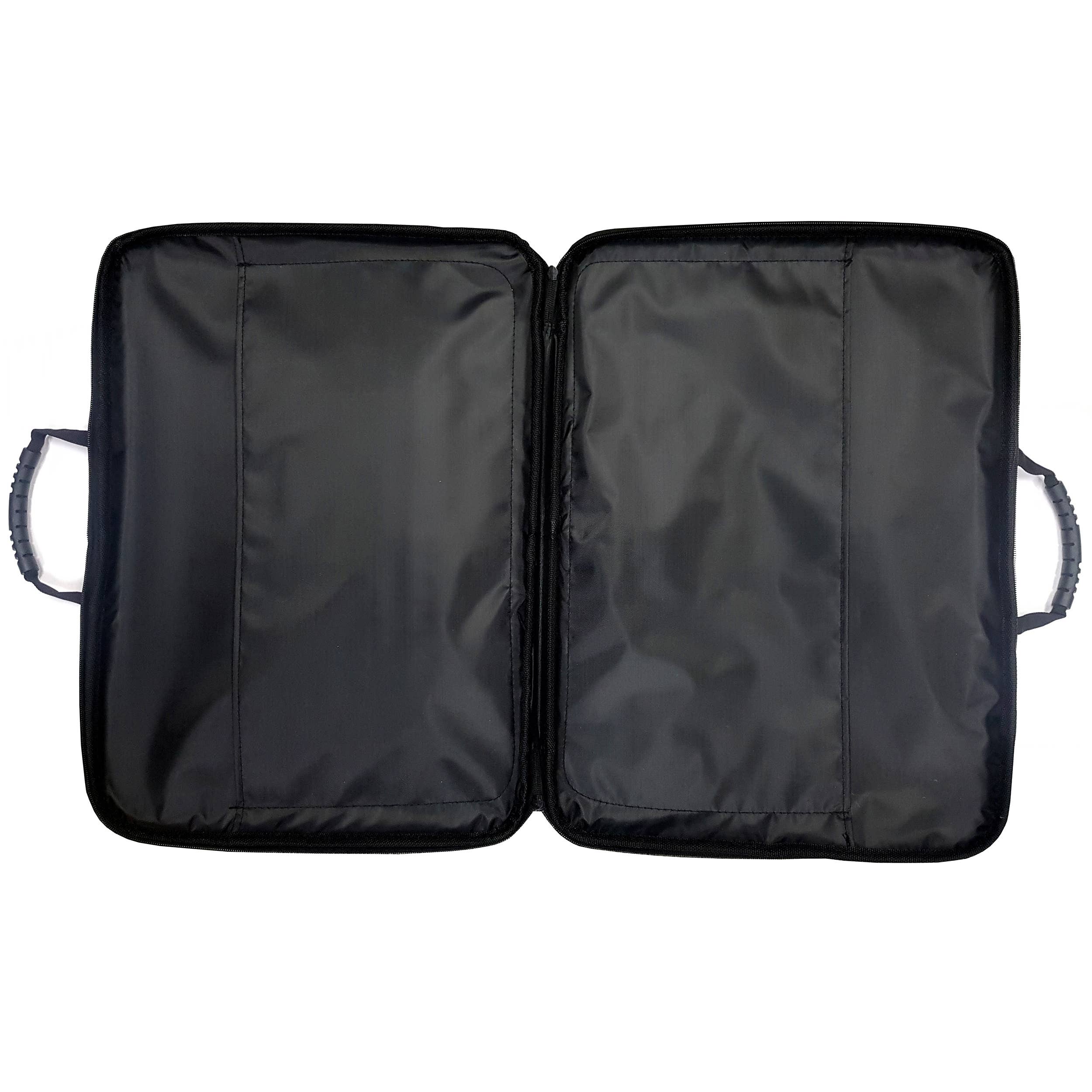 Zieler – Conjunto de arte - Crianças e bebés por atacado – Estojo de transporte de arte protetora A3 | Nylon leve e resistente1