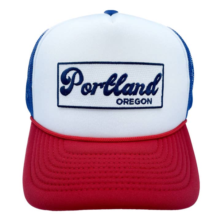 Hey Mountains - Wholesale Trucker Hat - Unisex - Portland, Oregon Trucker Hat