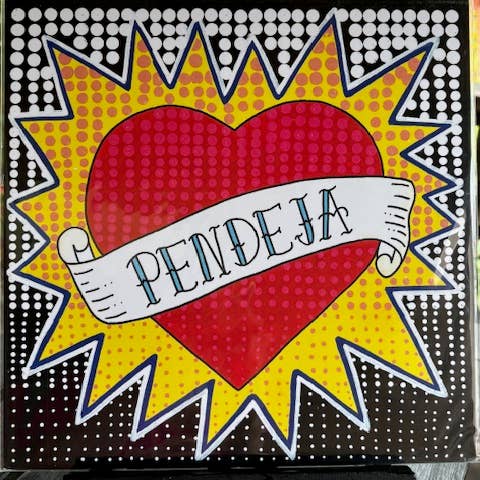 12x12 Pendeja heart print for wholesale by Karen’s Cositas