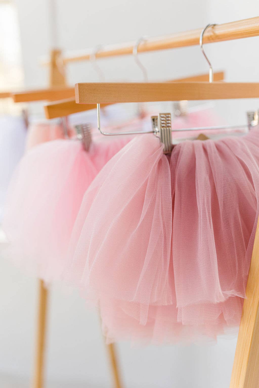 The Glam Goat - Vente Tutu – enfant - Jupe tutu volumineuse mauve poussiéreuse rose pâle, jupe tutu complète9
