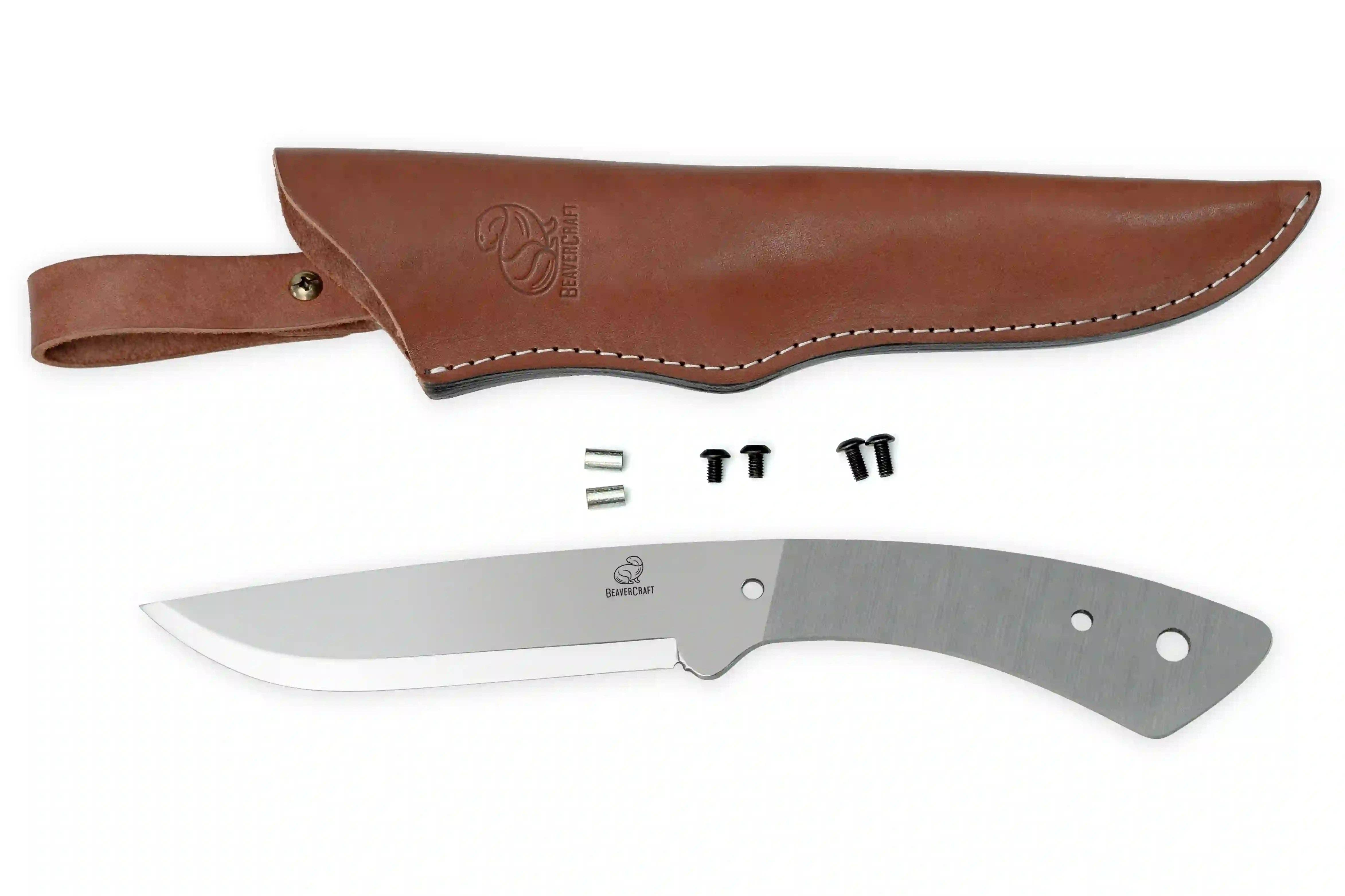 BeaverCraft - Wholesale DIY Craft Kit - BSH_Kit1 – Bushcraft Knife Making Kit