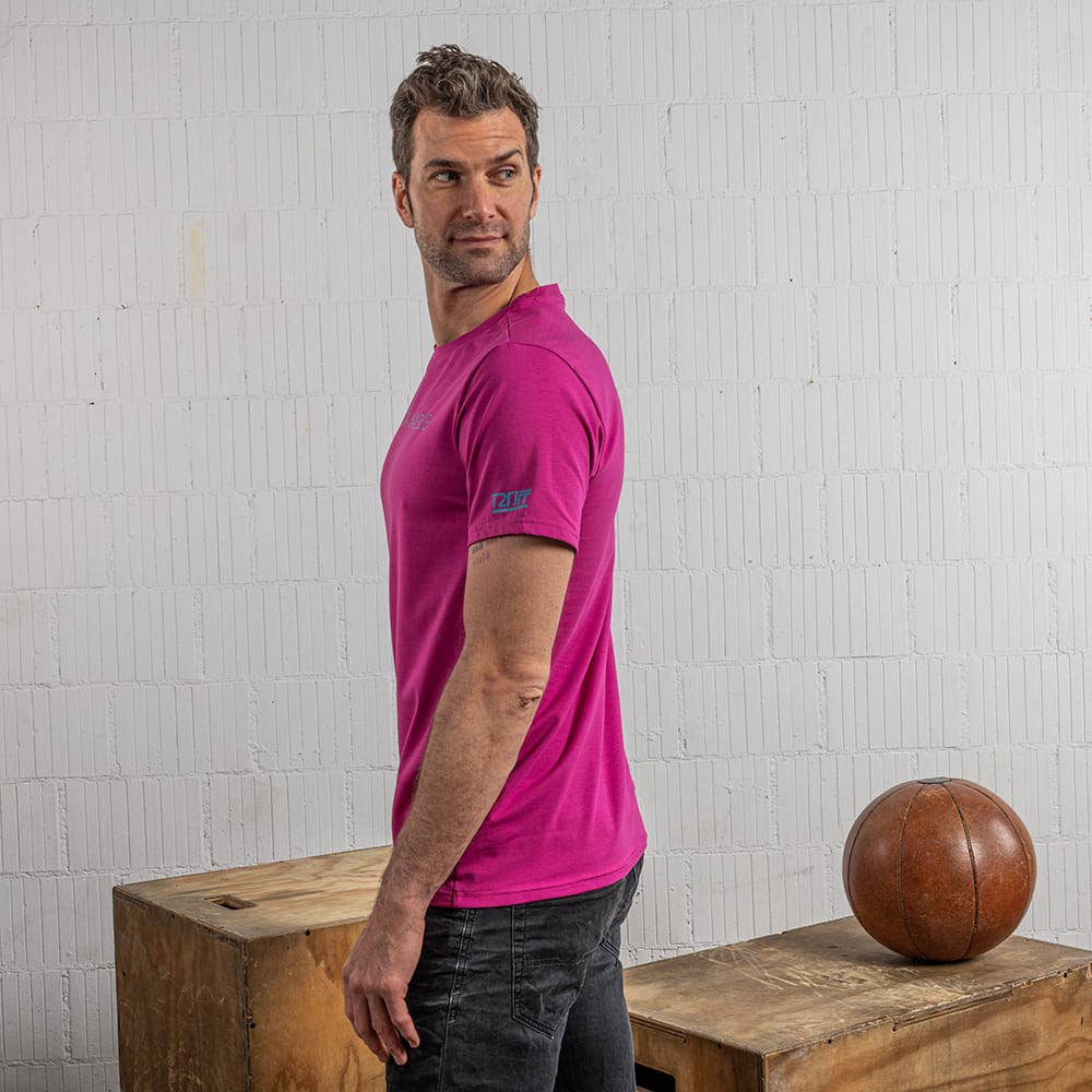 fuchsia HÅLLBAR FUCHSIA T-SHIRT för wholesale på Faire2