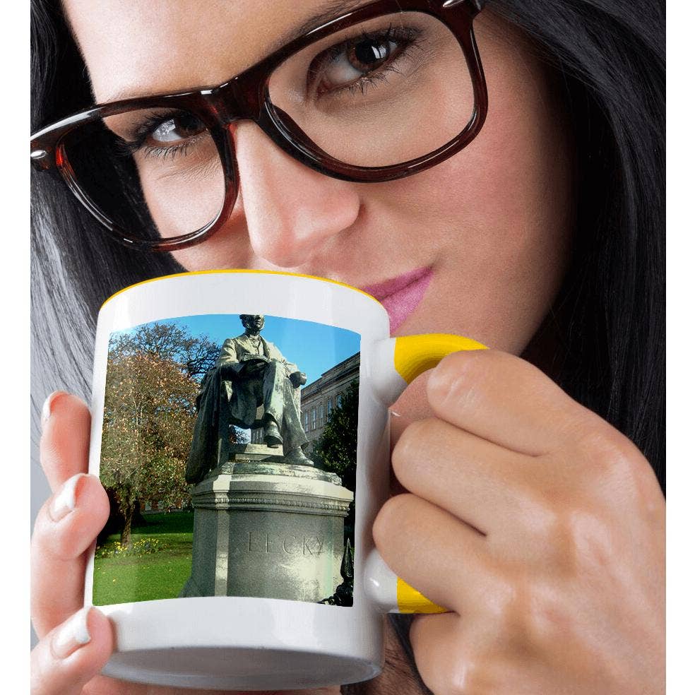 3dRose - Wholesale Coffee Mug - 3dRose, A Statue of a Man on The Grounds of a University in Dublin, Ireland, Mug1