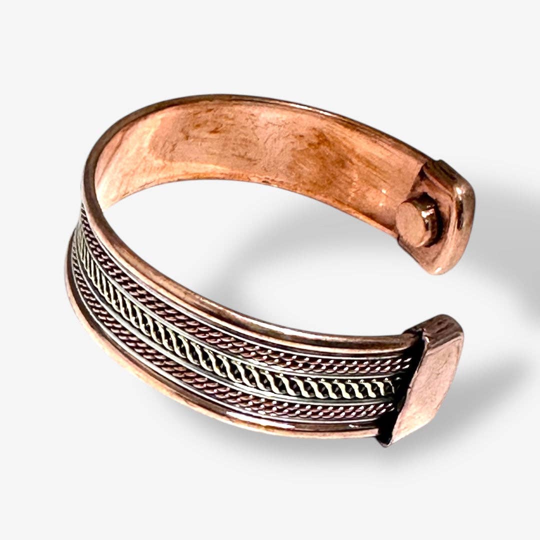 Koda Wearables - Wholesale Cuff Bracelet - Rustic Heritage Copper Cuff3
